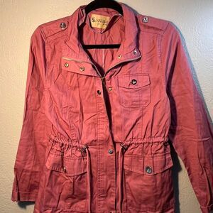 SuperNova Women's Pink and Red Jacket Size Small